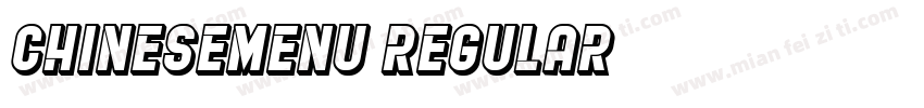 ChineseMenu Regular字体转换